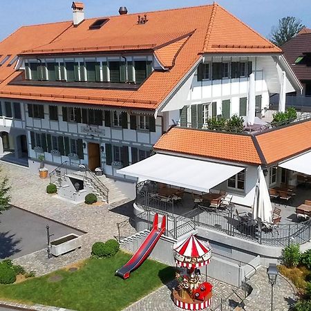 Gasthof Zum Schluessel La Meridienne Fribourg Sa Ueberstorf Zewnętrze zdjęcie