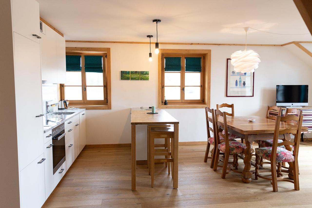 Gasthof Zum Schluessel La Meridienne Fribourg Sa Ueberstorf Zewnętrze zdjęcie